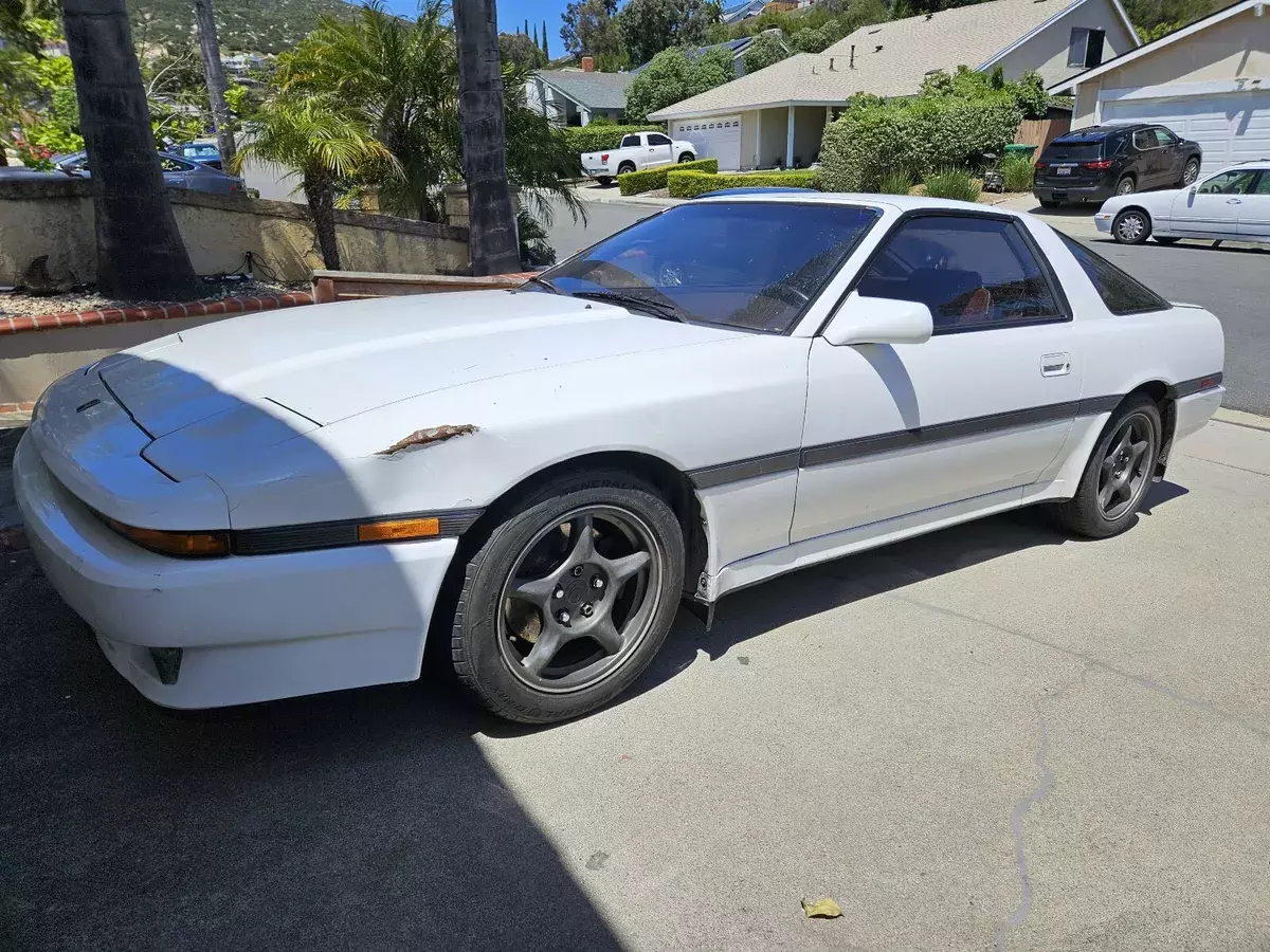 1988 Toyota Supra White SPORT ROOF 1988 Toyota Supra SPORT ROOF