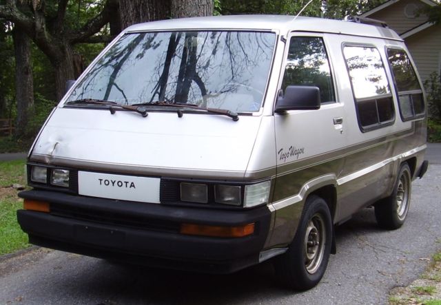 1988 Toyota Van Wagon, Rear Wheel Drive, Automatic, Silver Brown 1988 Toyota Van Wagon