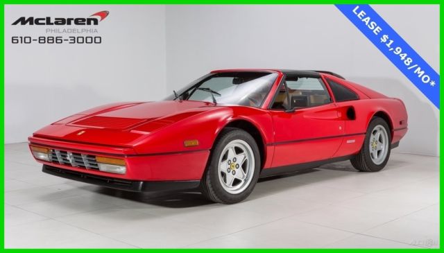 1988 Used Ferrari 328 GTS Targa V8 Manual Transmission 1988 Ferrari 328