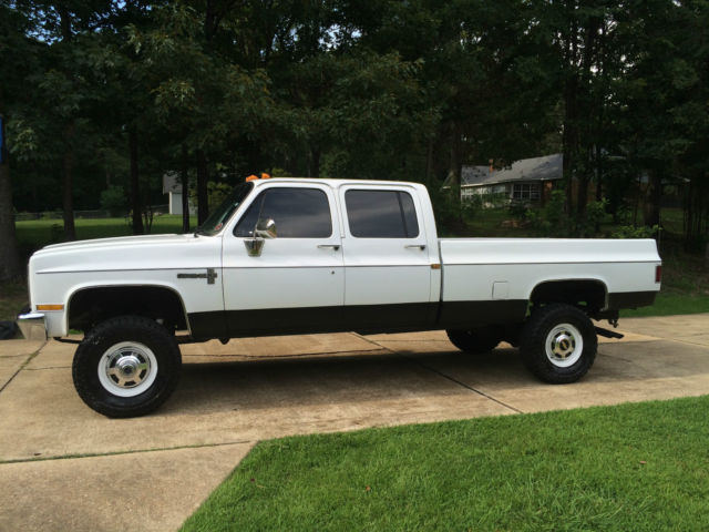 1988 V30 K3500 crew cab 4x4 v3500 7.4L TBI 1988 Chevrolet C/K Pickup 3500