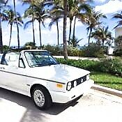 1988 Volkswagen Cabriolet Triple White Boutique Model Osnabruck Germany Original 1988 Volkswagen Cabrio Boutique