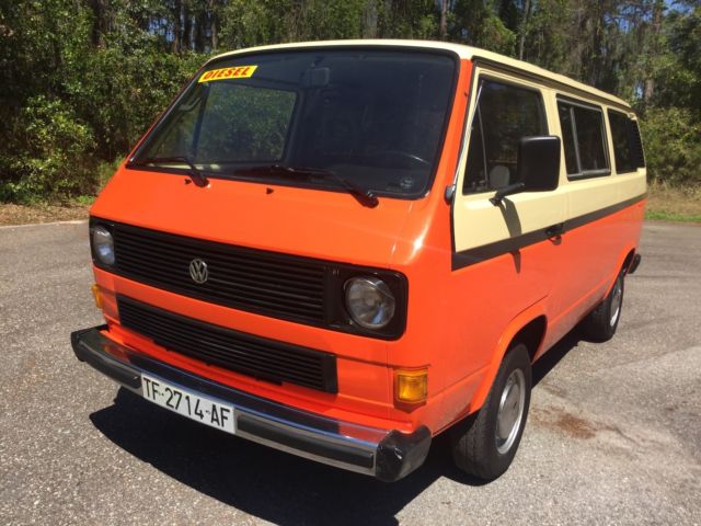 1988 Volkswagen Caravelle CL 1.6 Turbo Diesel Engene 5 speed 1988 Volkswagen Bus/Vanagon 1.6 Turbo Diesel NO RESERVE