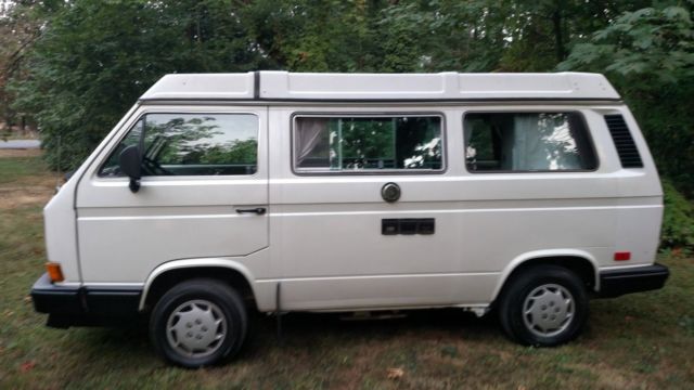 1988 Volkswagen Vanagon Westfalia Camper Pop top Westy bus VW RUNS GREAT W/VIDEO 1988 Volkswagen Bus/Vanagon GL