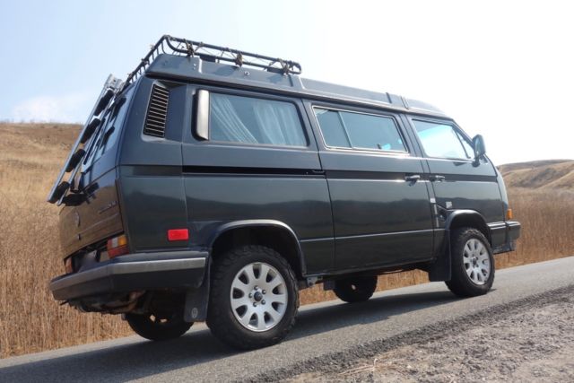 1988 Volkswagen Vanagon Westfalia GL Upgraded GoWesty Engine Wolfram Grey 1988 Volkswagen Bus/Vanagon GL