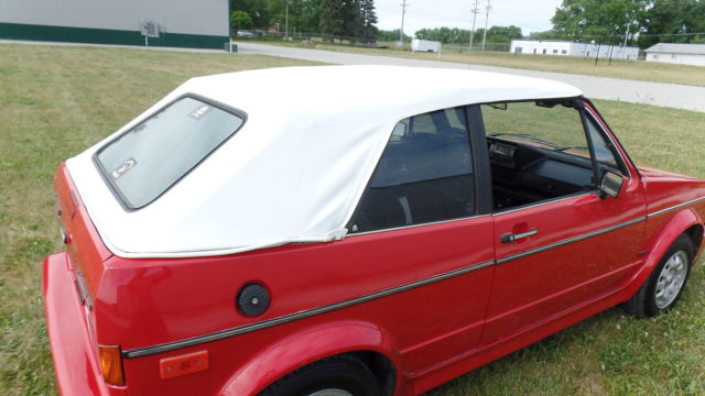 1988 Volkswagen VW Cabriolet 83K miles AUTOMATIC Trans 1988 Volkswagen cabriolet rabbit