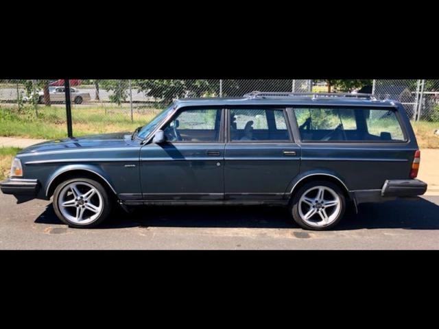 1988 volvo 240 wagon 5 door brick blue 1988 Volvo 240 DL