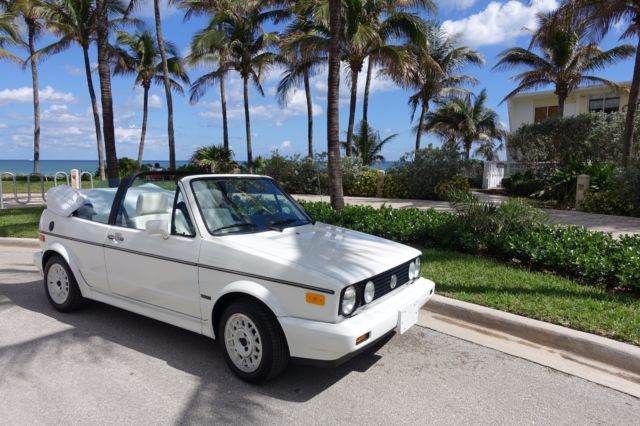 1988 VW CABRIOLET KARMANN EDITION 1988 Volkswagen Cabrio CABRIOLET