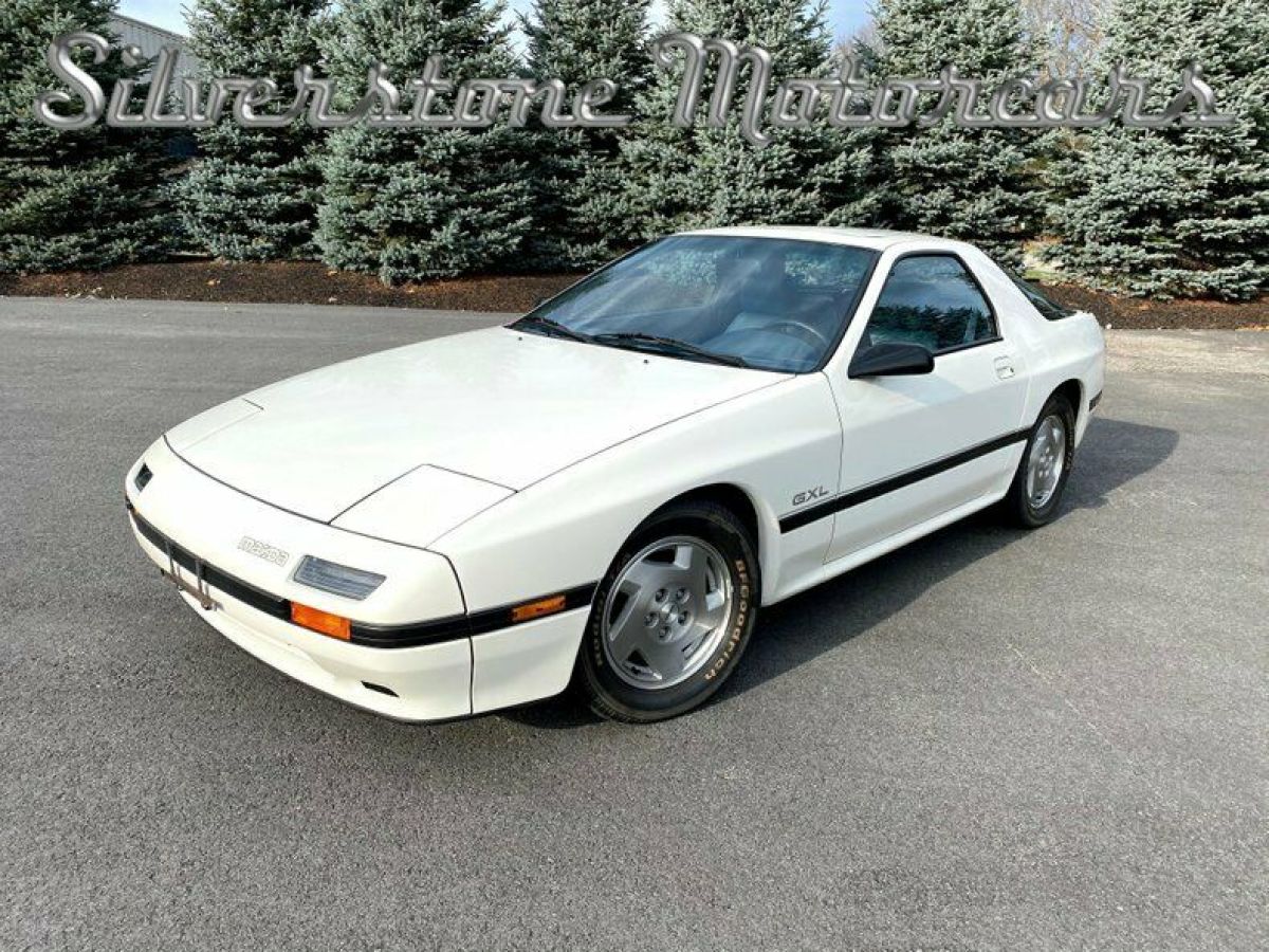 1988 White low miles leather interior 5 speed fast fully optioned 1987 Mazda RX-7 GXL