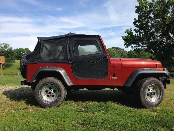 1988 YJ JEEP THAT HAS BEEN COMPLETELY RESTORED 1988 Jeep Wrangler