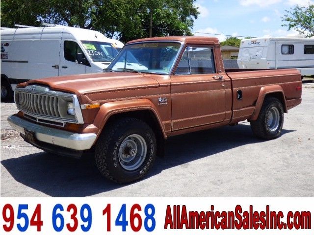 19881 Jeep J10 4X4 Pickup Truck 4.2L Original Condition LOW Miles NO RESERVE 1981 Jeep Other j10 pickup