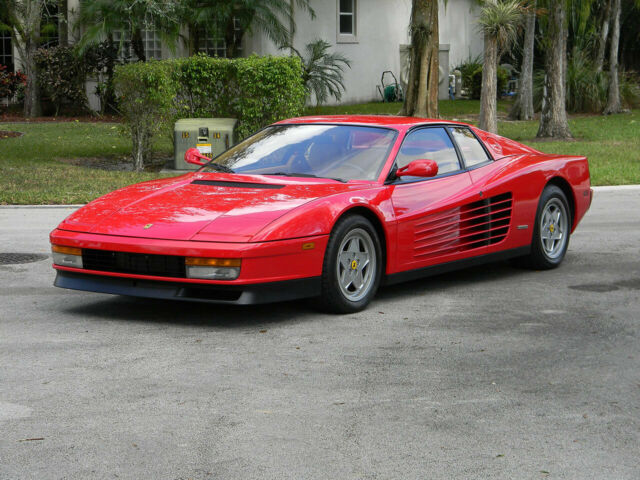 1988.5 FERRARI TESTAROSSA 5 LUG 3700 MILES COLLECTOR QUALITY FULLY SERVICED 1988 Ferrari Testarossa 5 Lug
