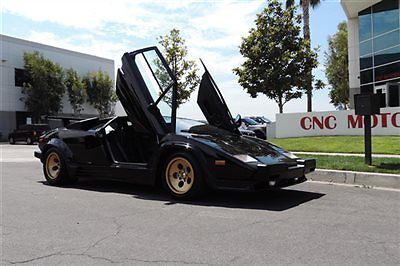 1988.5 Lamborghini Countach LP5000 QV / Collector Investment Grade / LP 5000 QV 1988 Lamborghini Countach LP5000 QV