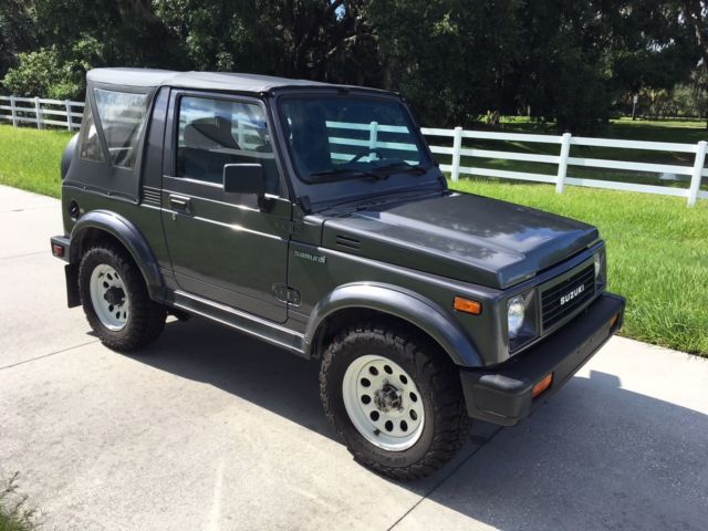 1988.5 Suzuki Samurai 4x4 Original Paint Low Miles A/C NO Rust! 1988 Suzuki Samurai