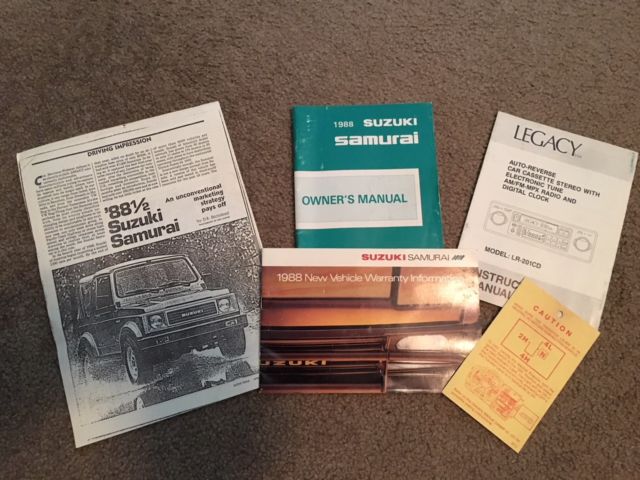 1988 Suzuki Samurai - photo 12