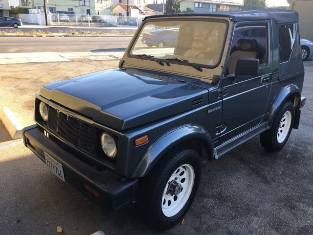 1988.5 Suzuki Samurai JX Sport Utility 4x4 1988 Suzuki Samurai JX8