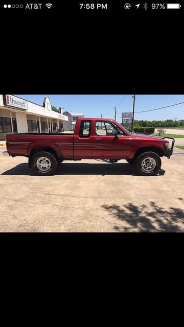 1989 1990 1991 1992 1993 1994 Toyota Pickup Truck Extended Cab 4WD 4X4 V6 Auto 1991 Toyota Pick Up