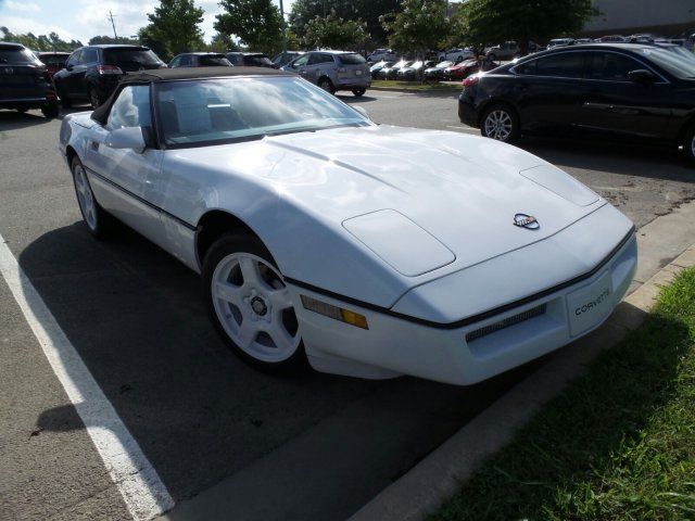 1989 2D Convertible Used 8 Cylinder Engine Automatic RWD White 1989 Chevrolet Corvette