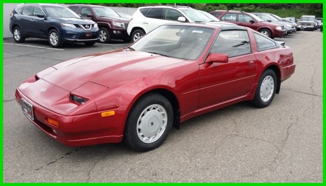 1989 300ZX Hatchback Coupe 24k Actual Mi GLL 5-Spd Manual Leather T-Tops 3L V6 1989 Nissan 300ZX 2dr Hatchback Coupe GLL 5-Spd Leather Heated Seats