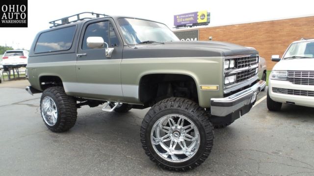 1989 Chevrolet Blazer 4x4 Lifted K5 Blazer Lke Jimmy Bronco Tahoe 2500 - photo 3
