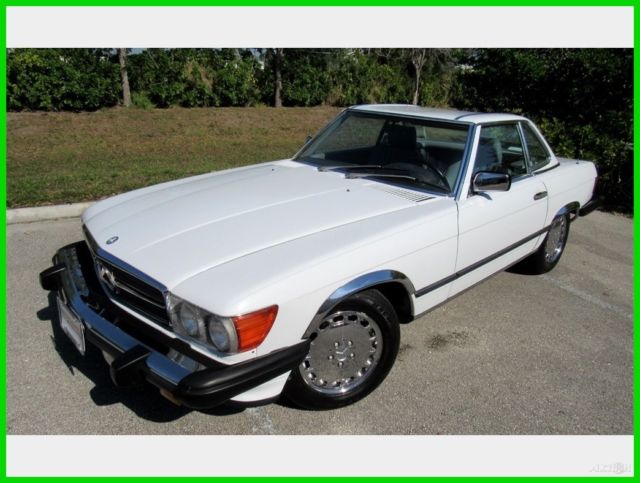 1989 560 SL Used 5.6L V8 16V Automatic RWD 1989 Mercedes-Benz 500-Series 560 SL