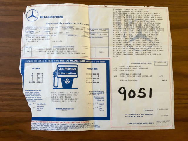1989 Mercedes-Benz 300-Series - photo 12