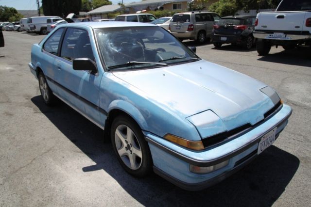 1989 Acura Integra RS Manual 4 Cylinder NO RESERVE 1989 Acura Integra RS Coupe