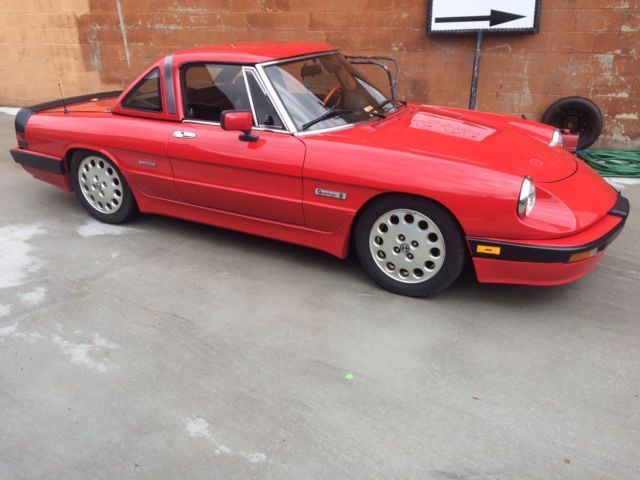1989 Alfa Romeo Spider 1989 Alfa Romeo Spider