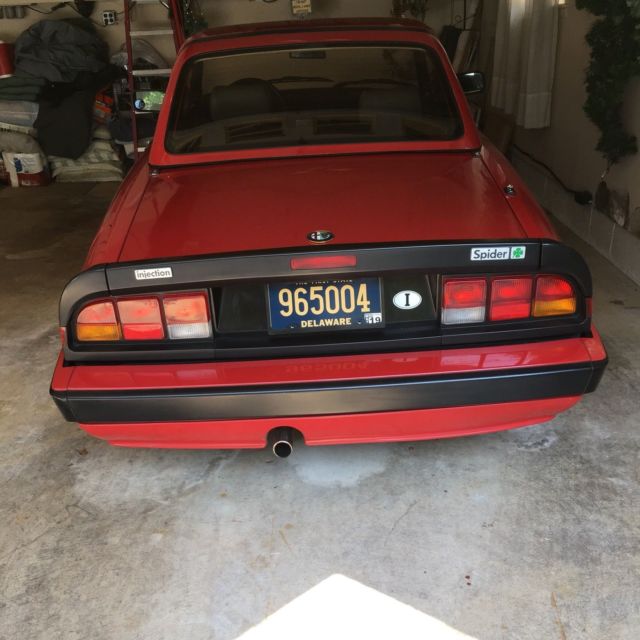 1989 Alfa Romeo Spider Quadrofolio - photo 4