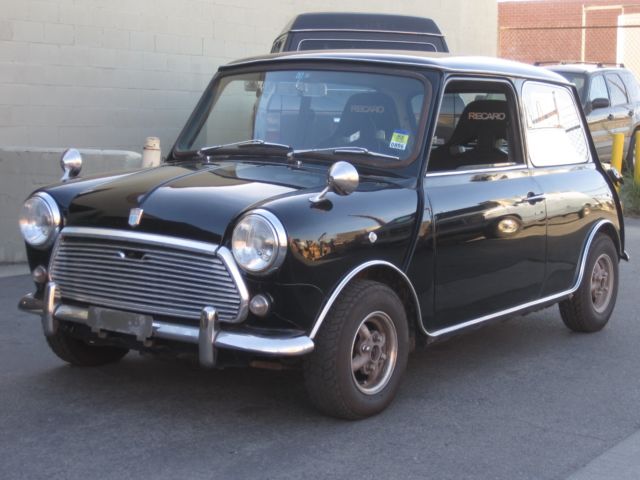 1989 Austin Rover MINI Mayfair RECAROx2 MOMO KEIHIN Flat CR Hi-Lo kit WATANABE10 1980 Mini Classic Mini Mayfair