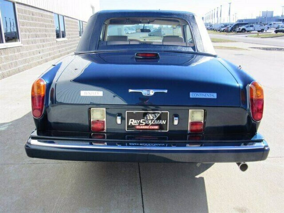 1989 Bentley Continental 2+2 Convertible - photo 12