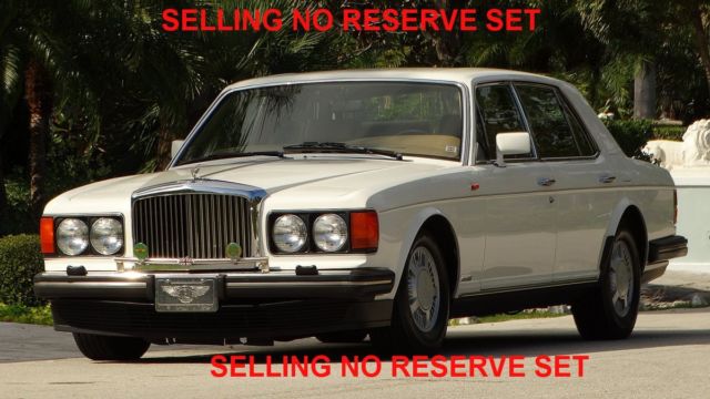 1989 BENTLEY MUSLANNE S EDITION LUXURY SEDAN LOW MILES A MUST SEE NO RESERVE 1989 Bentley Mulsanne SEE FULL ITEM DESCRIPTION BELOW