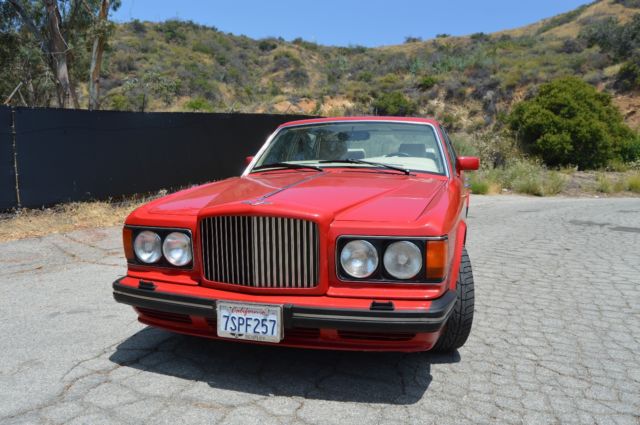 1989 Bentley Turbo R - Red - GREAT CONDITION! 1989 Bentley Turbo R