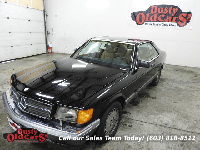 1989 Black Runs Drives Body Inter Good 5.6LV8 Auto! 1989 Mercedes-Benz 500-Series Runs Drives Body Inter Good 5.6LV8 Auto