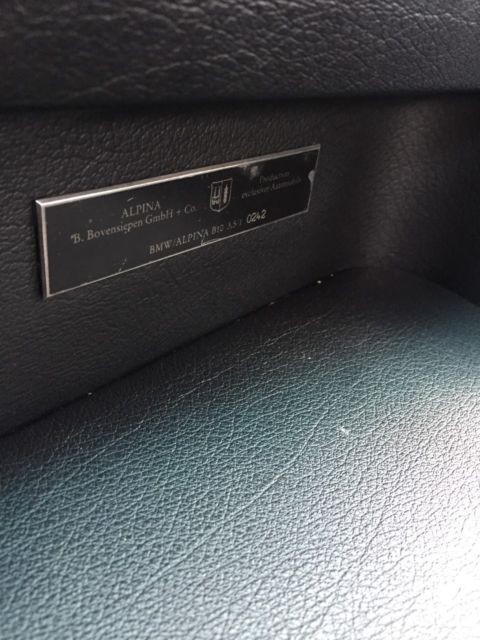 1989 BMW 5-Series bmw alpina b10 - photo 3