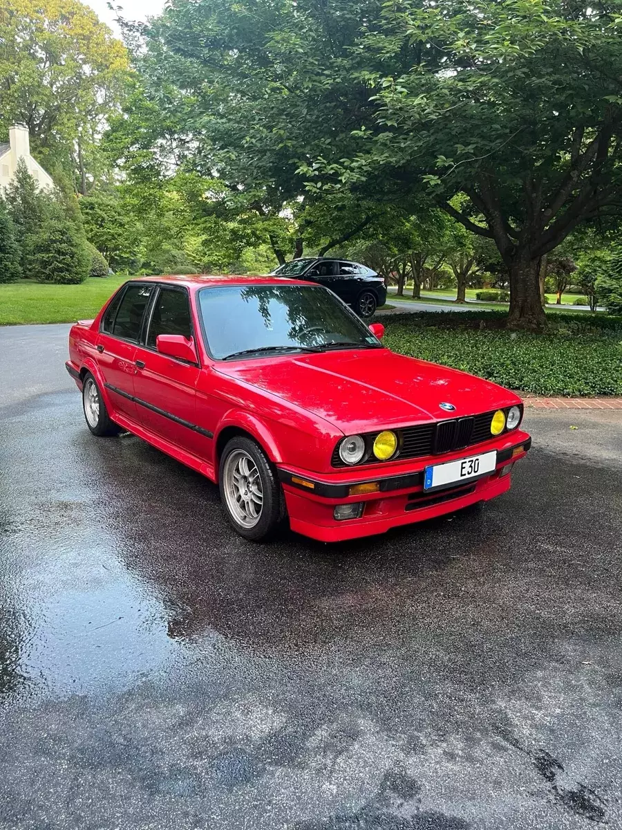 1989 BMW 3-Series Red IX MANUAL 1989 BMW 3-Series IX MANUAL