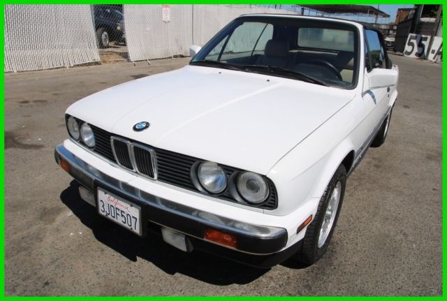 1989 BMW 325i Automatic 6 Cylinder NO RESERVED 1989 BMW 3-Series 325i