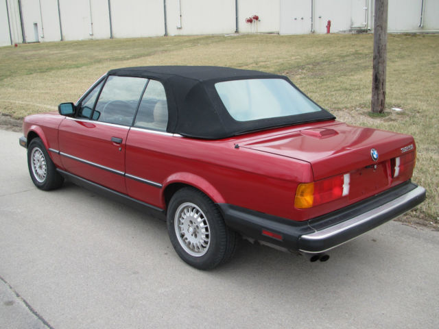 1989 BMW 3-Series Base Convertible 2-Door - photo 3