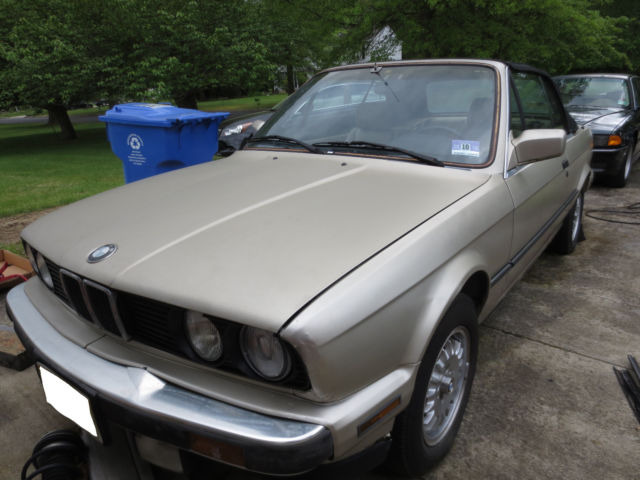 1989 BMW 325i Convertible Classic E30 Needs Work 1989 BMW 3-Series 325i