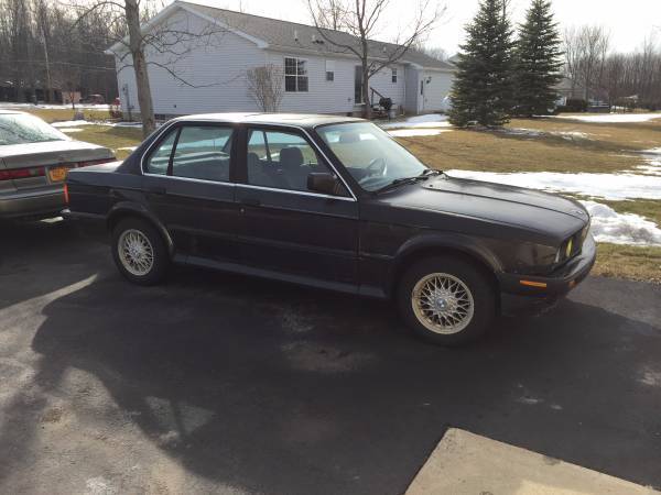 1989 BMW 325iX AWD Base Sedan 2.5L 1989 BMW 3-Series 325iX