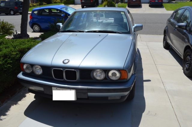 1989 BMW 525i Blue Automatic 4DR Sedan 1989 BMW 5-Series Base Sedan 4-Door