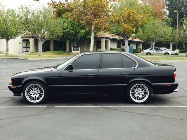1989 BMW 5-Series 4 Door Sedan Premium Package