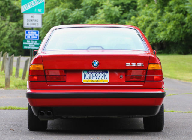 1989 BMW 5-Series 535i L6 5 Speed Manual Rare California Car E34 Serviced - photo 6