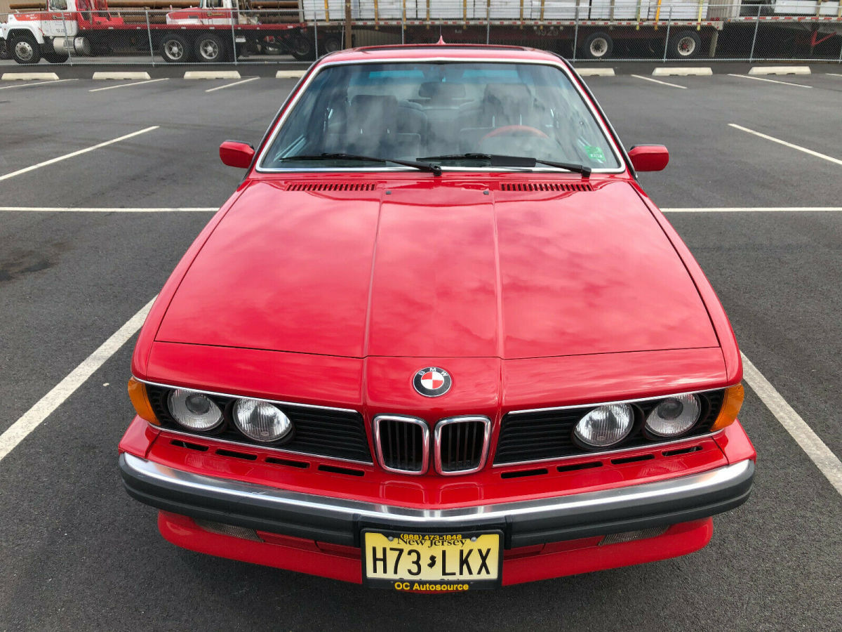 1989 BMW 635csi 2 Door Sport Coupe-Black Leather-Moon Roof-Automatic Trans-RARE 1989 BMW 6-Series csi Coupe