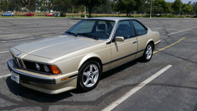 1989 BMW 635CSi Base Coupe 2-Door 3.5L, auto, sunroof, runs excellent, carfax ok 1989 BMW 6-Series