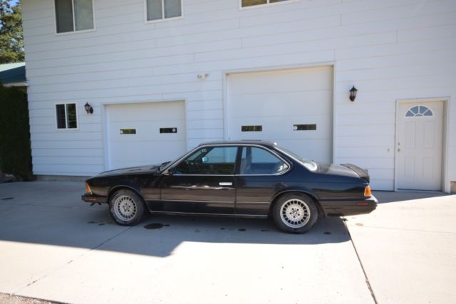 1989 BMW 635CSi Base Coupe 2-Door 3.5L runs great great body needs interror work 1989 BMW 6-Series Base Coupe 2-Door