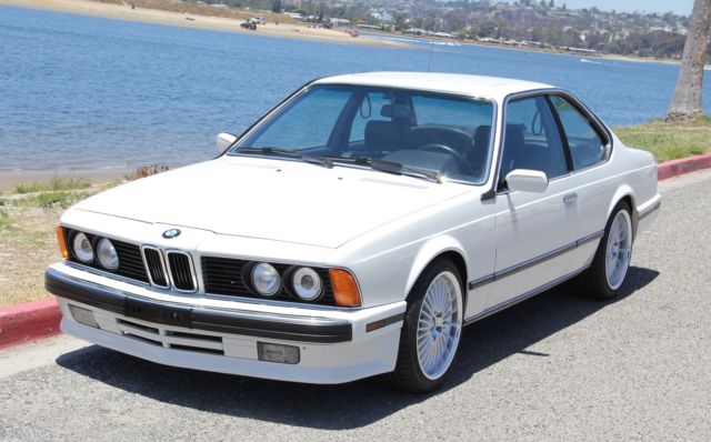 1989 BMW 635CSi Base Coupe 2-Door 3.5L With Only 46.7K Miles 1989 BMW 6-Series Base Coupe 2-Door