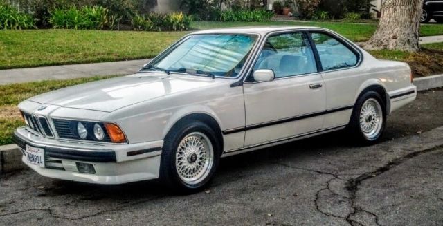1989 BMW 635CSi - CA Car 1989 BMW 6-Series