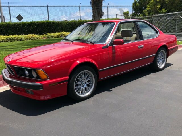 1989 BMW 635CSi Coupe 1989 BMW 6-Series Fully Loaded