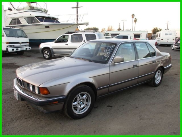 1989 BMW 735i Used 3.4L I6 12V Automatic NO RESERVE 1989 BMW 7-Series 735i