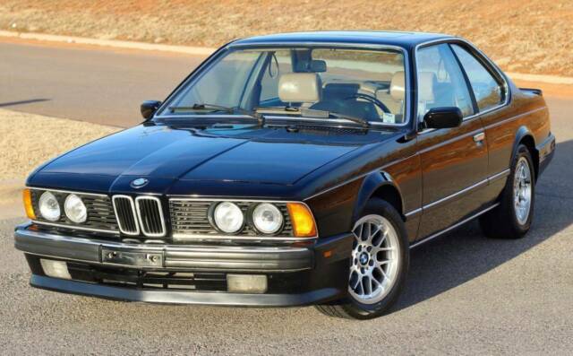 1989 BMW E24 635CSI Black/Tan 1989 BMW 6-Series 635CSI